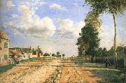 Camille Pissarro Versailles Road oil painting artist